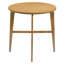 Tables de salle à manger robustes en bois aggloméré rond (table seulement, sans chaises, avec plateau et pieds), cuisine moderne