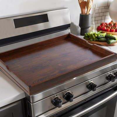 Wood Stove Cover with Handles