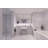 Carrara White 11.82 in. x 13.39 in. Hexagon Polished Marble Mosaic Tile
