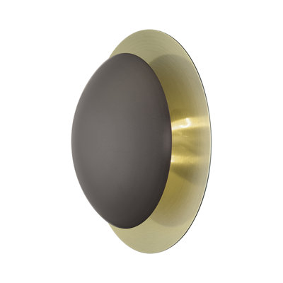 Rocher Steel Semi-Flush Sconce/Wall Sconce
