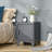 Wiscon Steel Top End Table-2032966739