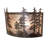 24" Wide Tall Pines Wall Sconce