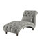 Chaise longue capitonnée sans accoudoirs Huskins-24177448