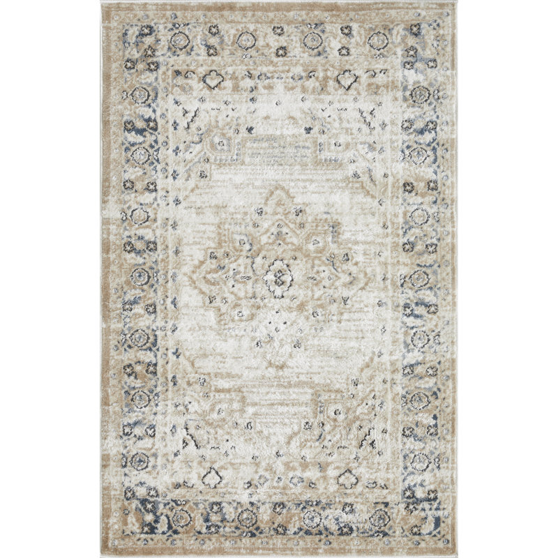 Aldonia Oriental Indoor Rug, Rectangle 3'3" x 5'3"