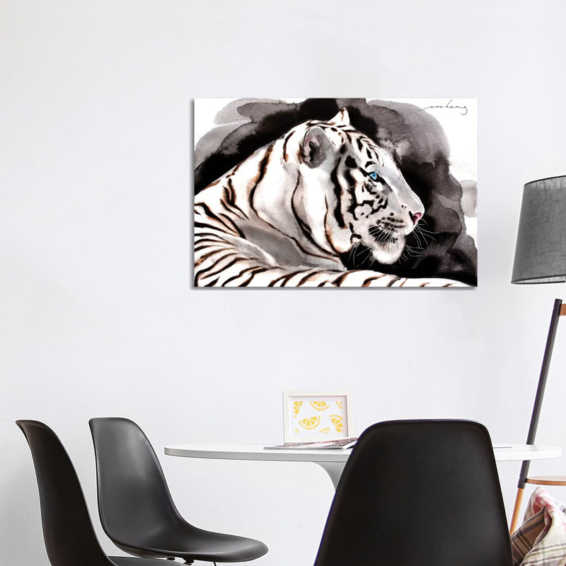 Tiger IV 1 Piece Wrapped Canvas Painting, 101.6 cm H x 66.04 cm W x 3.175 cm D