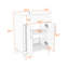 Meuble-lavabo élégant 24 po avec rangement spacieux-1620357062