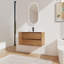 Meuble-lavabo mural 36 pouces Clair-670953171