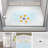 36" W × 36" D Acrylic Shower Base Single Threshold for Alcove Installation with Rectangular Drain Cover