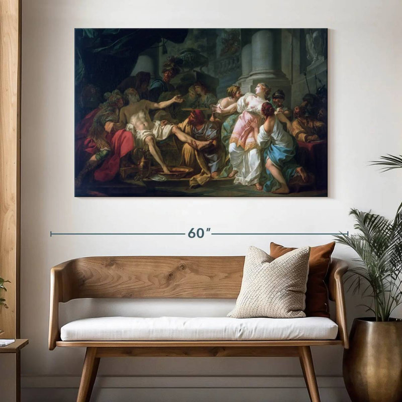 Keiri, la mort de Seneca, H 34 po x l 51 po