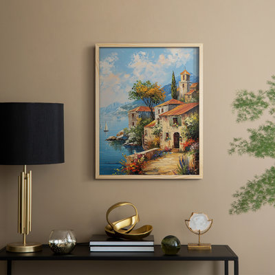 NAUTICAL Series DLxxviii, reproduction encadrée - bois massif