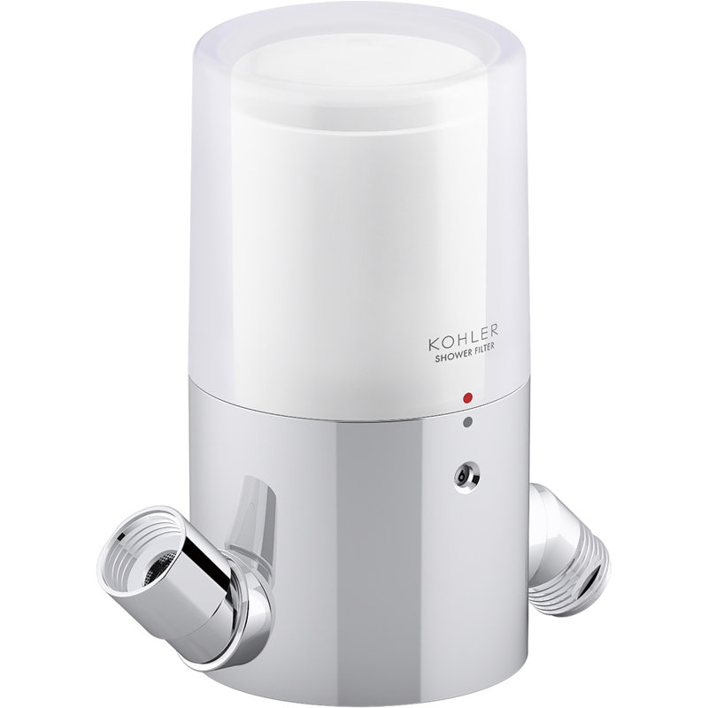 Aquifer Shower Filter, Polished Chrome