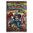 Licensed Disney Marvel Captain America Comic Multi-Colored Digital Printed Easy Care Non-Slip Polypropylene Youth Area Rug, 4'6"x6'6"