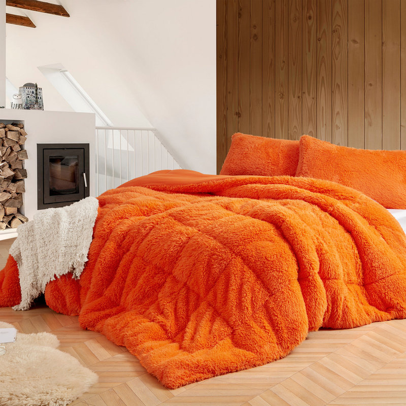 Édredon Alaskan Winters - surdimensionné inducteur Coma, Bleu, Édredon simple TG