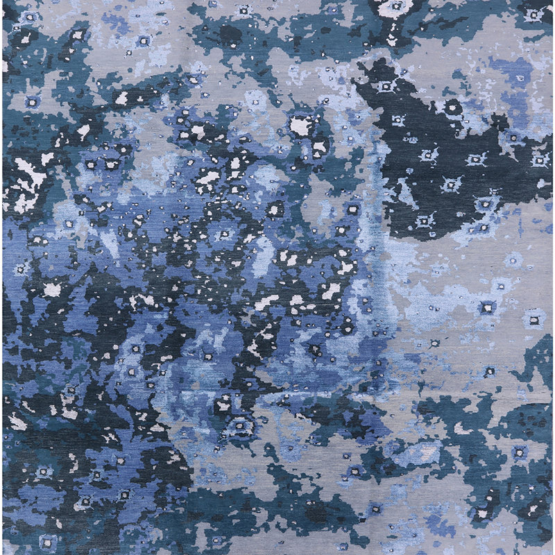Tapis bleu, Carré 3 pi