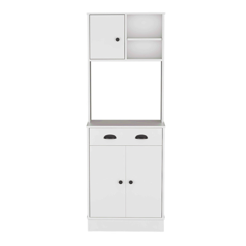 Garde-manger avec armoire à 3 portes et tiroir