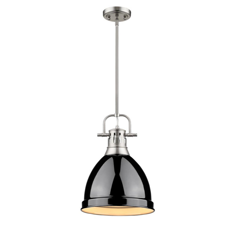 Ruthie 1 - Light Pendant, Black, Pewter