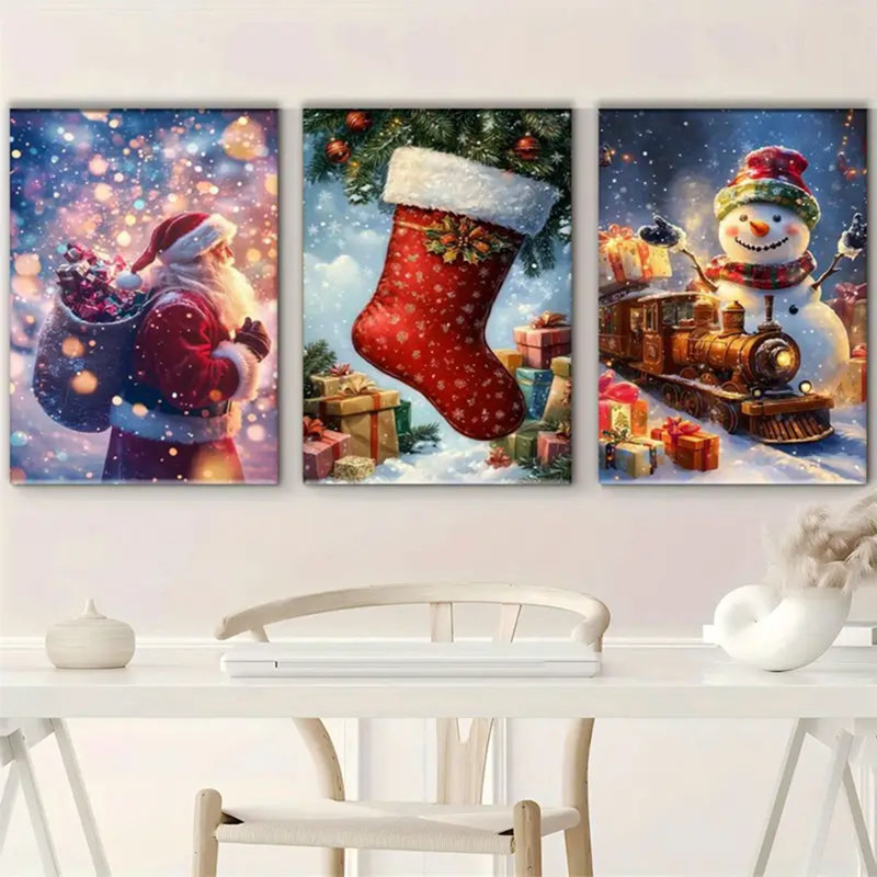 3 Piece Wrapped Canvas Print