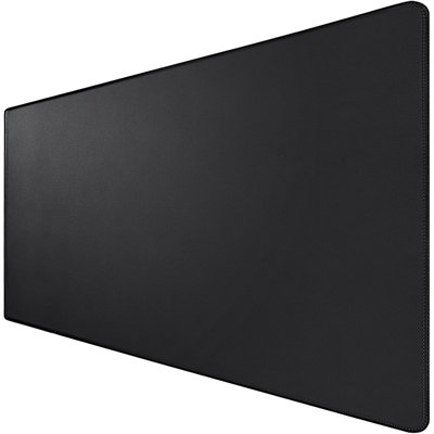 Très grand tapis de bureau imperméable avec base antidérapante 31,5 po x 15,7 po