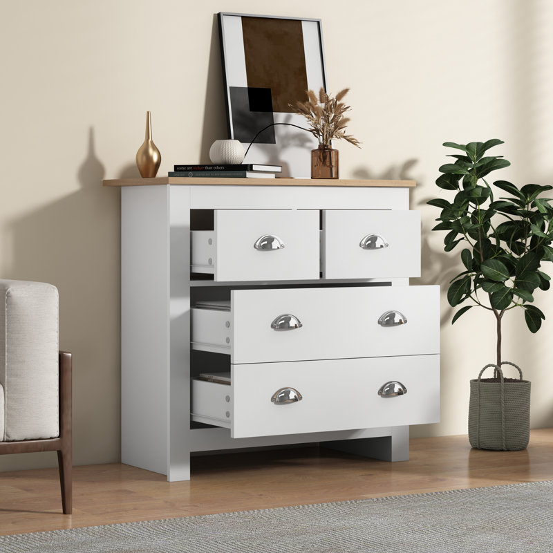 Rily 80 cm W Bedside Table