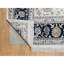 Tapis noué à la main 8 pi 7 po x 12 pi 0 po, blanc et laine, motif Nain, 250 KPSI