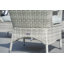 Chaises de patio 2 pièces avec coussins Algird