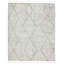 Ammil Hand-Knotted Trellis Cream/ Black Area Rug-1633815673