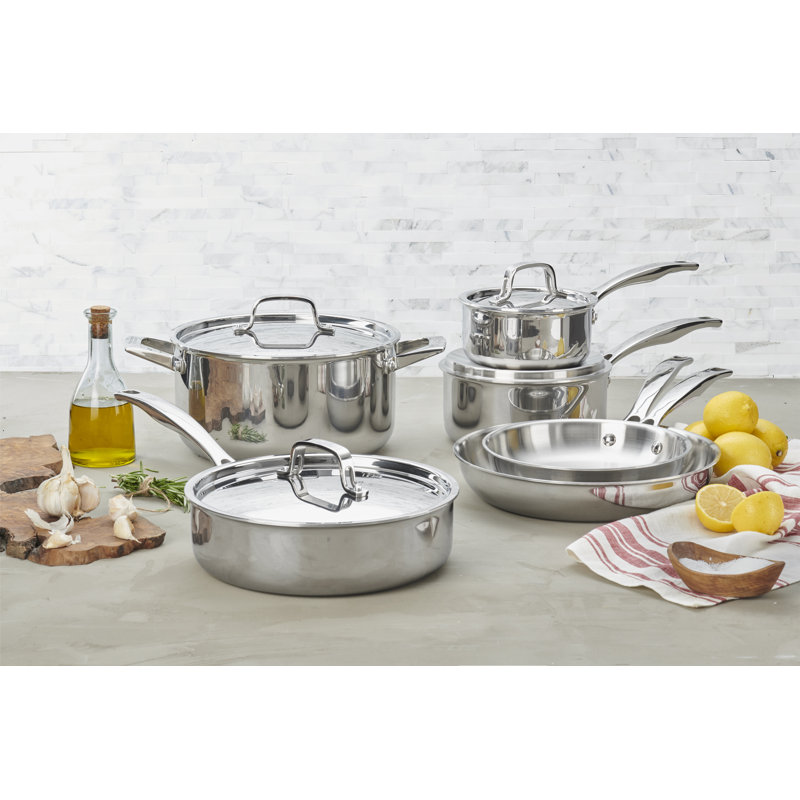 Henckels 10 Piece Stainless Steel Cookware Set