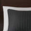 Ensemble de courtepointe 3 pièces noir double / grand-121790664-121790667