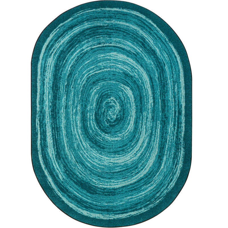 Tapis Feeling Fun par Joy Carpets, Ovale 7 pi 8 po x 10 pi 9 po