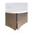 Humphrey Pablo Coffee Table - Antique Brass