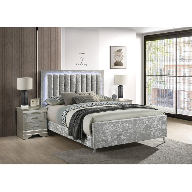 Ensemble de chambre à coucher 3 pièces Kellsey, Grand