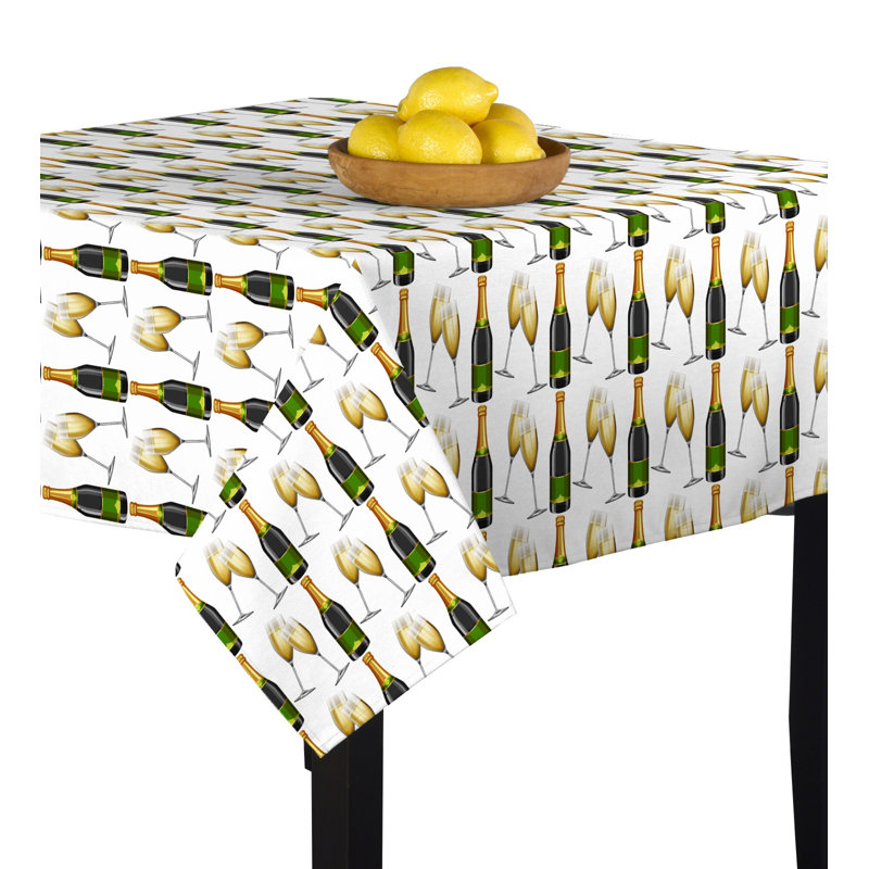 Chestervyn Geometric Square Tablecloth, 90" x 90"