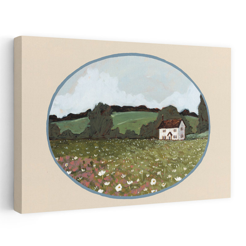 Flower Farm Fields - Coastal Sea Coral Starfish Sand Dollar Art, H 16 po x l 24 po