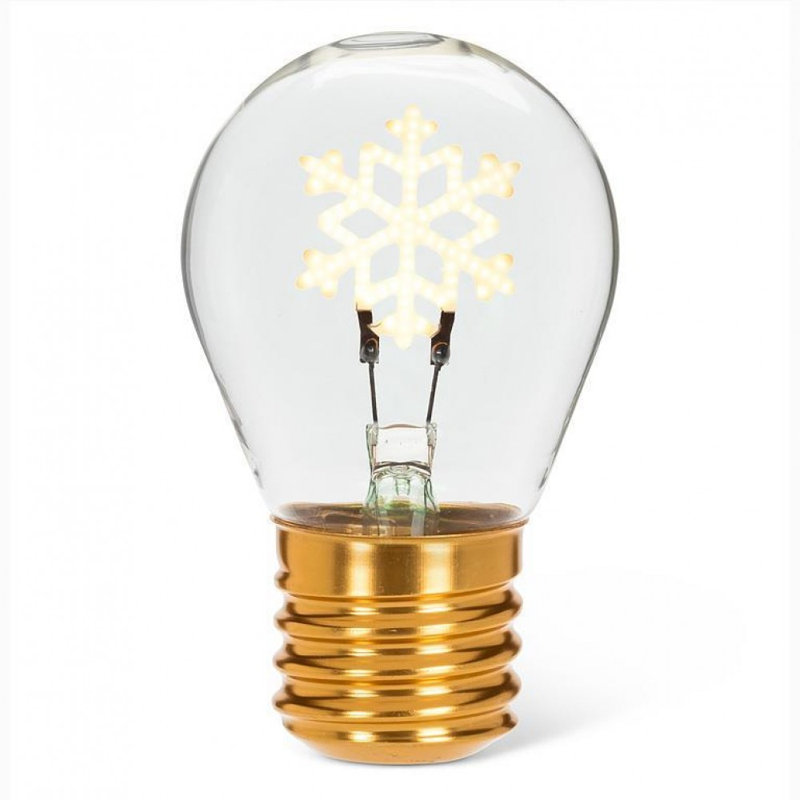 Snowflake Neon Led Lightbulb
