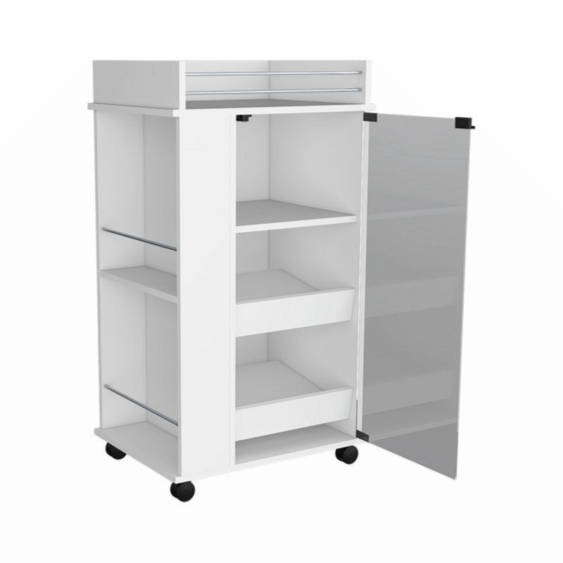 Chariot-bar Visibelli, Blanc