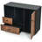 35.5 " Wide 2 - Drawer 2 - Shelf Filing Drawer Storage Cabinet with