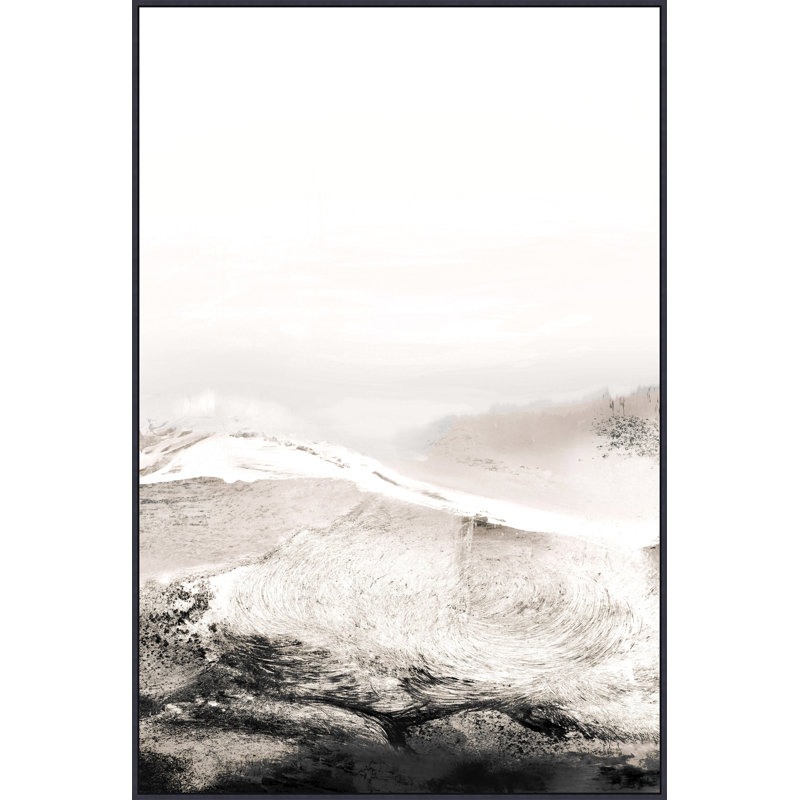 Wild Land par Thom Filicia - peinture sur toile à cadre flottant