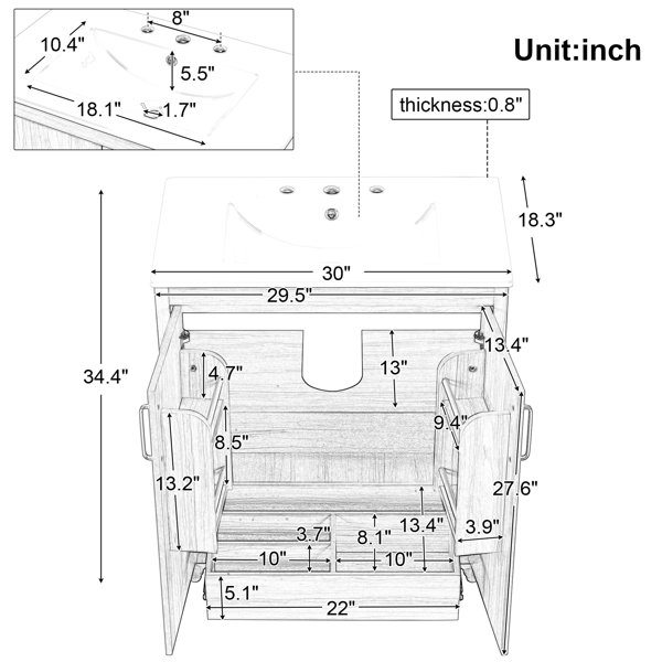 Dimensions du produit