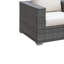 Chaise de patio avec coussin Shearin