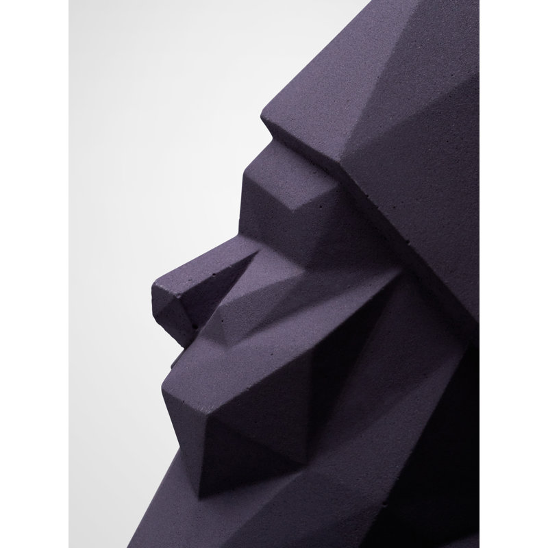 Rodrigez Fantasy & Sci-Fi No Additional Durability Concrete Garden Statue, 36cm H x 13cm W x 10cm D, Violet