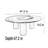 Creative Round Solid Wood Coffee Table-191079459