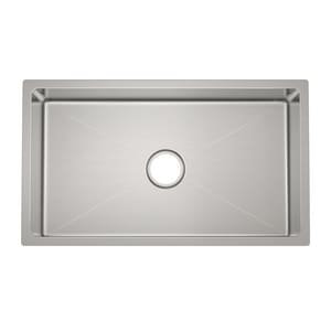 31'' L Undermount Single Bowl Stainless Steel Kitchen Sink