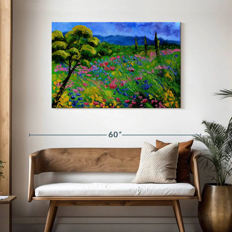 Alvord Windy Tuscany Garden Field, H 30 po x l 45 po