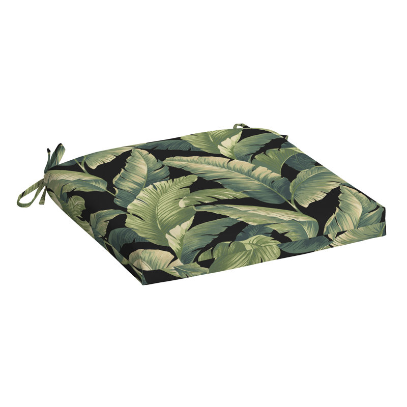 Coussin de siège d'extérieur ARDEN, H 2,5 po x l 19 po x P 18 po, Bleu/rouge