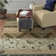 Tapis beige / vert touffeté à la main Williston