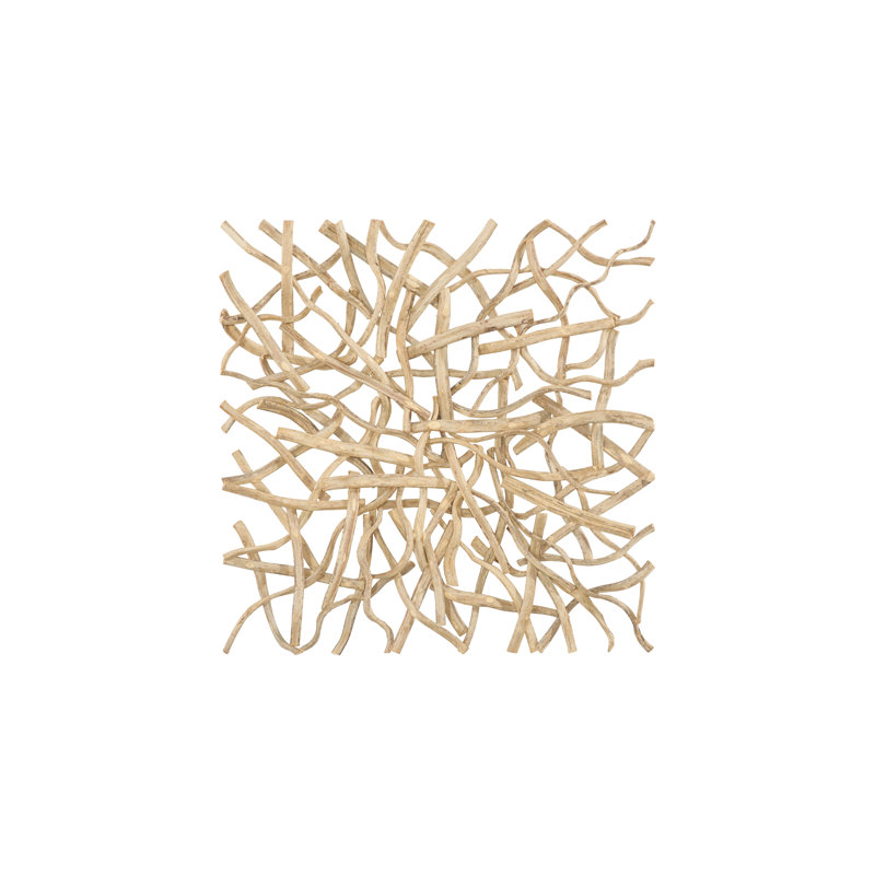 Vine Wall Tile, XL, Bleached