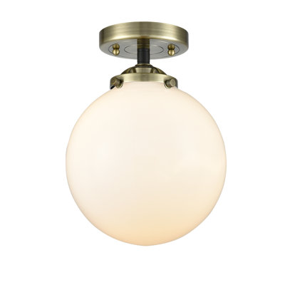Ranae Glass Semi Flush Mount