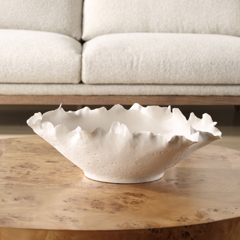 Dorisca Short Off-White Bowl