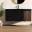 Meubles-lavabos (incluant le meuble et le lavabo) 48 pouces, noyer, style moderne