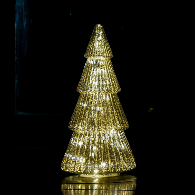 Décoration d'arbre de Noël en verre pour Noël, Rose